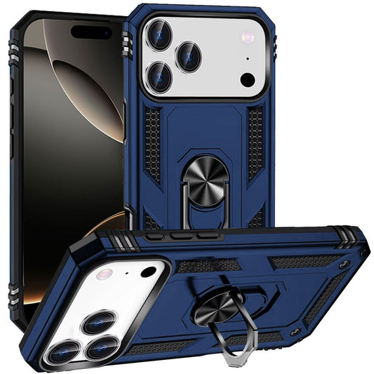 iPhone 17 Pro Max Kickstand Hybrid Case - Blue