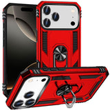 iPhone 17 Pro Max Kickstand Hybrid Case - Red