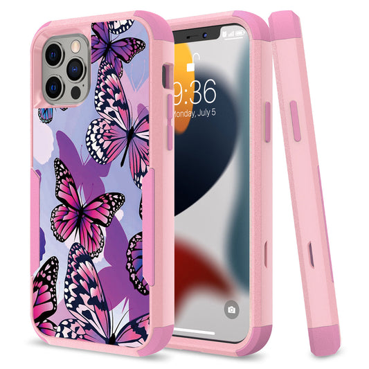 iPhone 14 Pro Butterfly Anti-Slip Hybrid Case