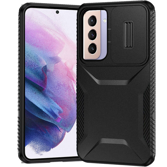 Samsung S21/S30 Black U Design Camera Window Hybrid Case