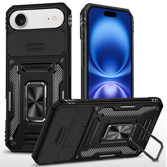 iPhone 17 Air Tough Ring Camera Case - Black
