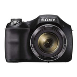 Sony DSCH300/B 20MP Digital Camera with 35X Optical Zoom - Black - USED GOOD