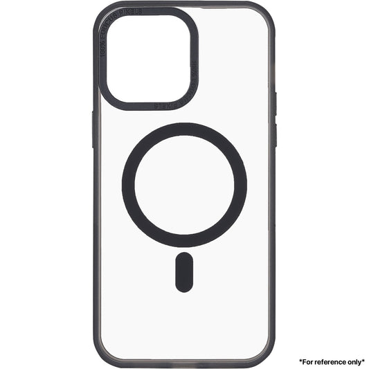 Iphone 15 Pro Max 2.0 Imitation Hardware Inside Magnetic Suction Acrylic Case Black - CellularPort