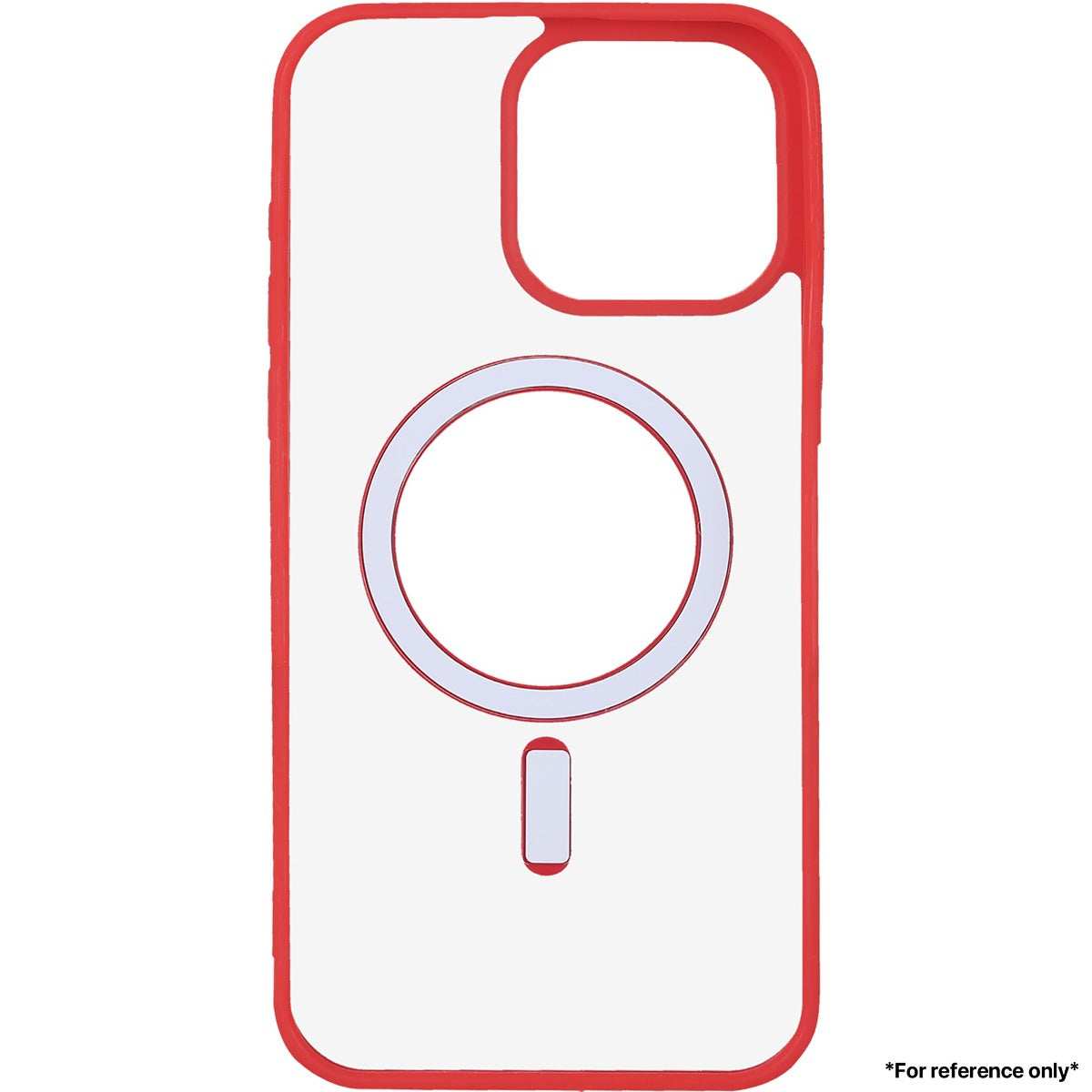 Samsung S24 Ultra Frosted Acrylic Magnetic Case Red - CellularPort