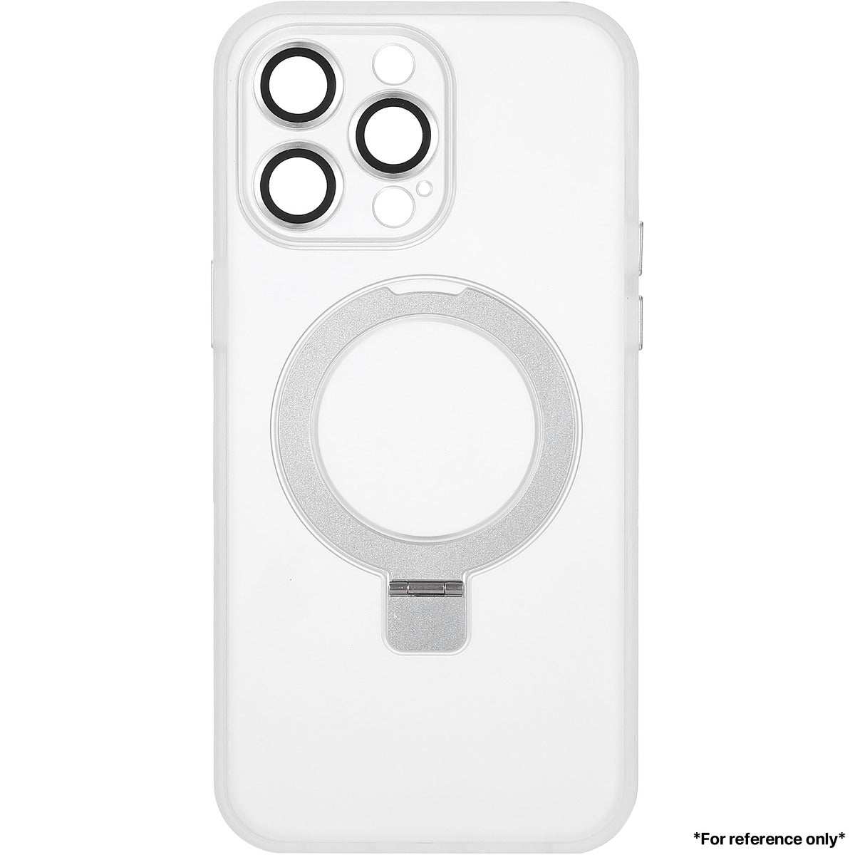 Iphone 15 Pro Hardware Eagle Eye CD Pattern+ Leaf Bracket Color Transmission Case White Protect your iPhone 15 Pro with this stylish white case featuring a unique Eagle Eye CD pattern and a leaf bracket for enhanced color transmission and a premium look. - CellularPort