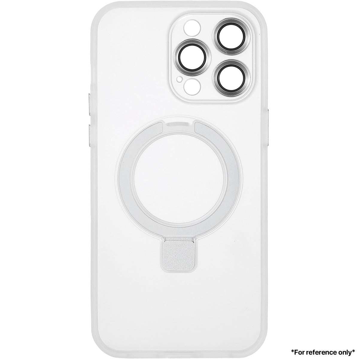 Iphone 15 Pro Hardware Eagle Eye CD Pattern+ Leaf Bracket Color Transmission Case White Protect your iPhone 15 Pro with this stylish white case featuring a unique Eagle Eye CD pattern and a leaf bracket for enhanced color transmission and a premium look. - CellularPort