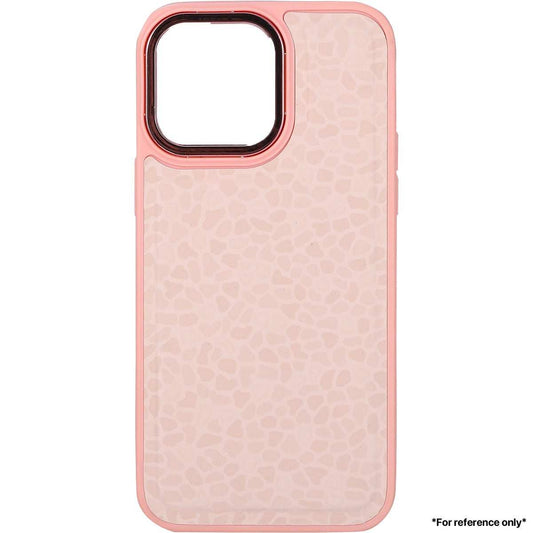 Iphone 15 Pro Pebble Pattern Case Pink - CellularPort