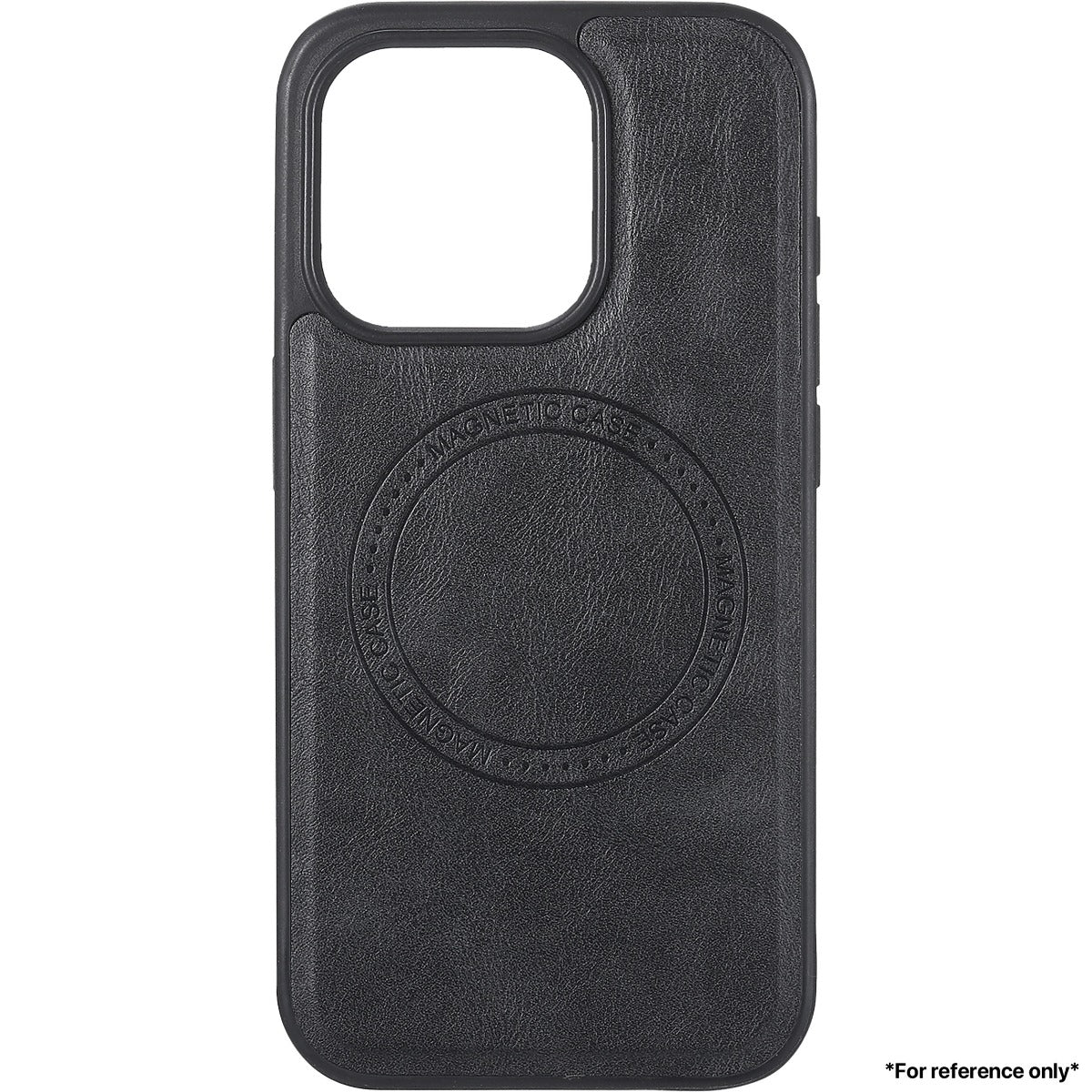Iphone 15 Pro Max Skin Phone Case (TPU+PC Material+PU Leather Material) Case Black - CellularPort