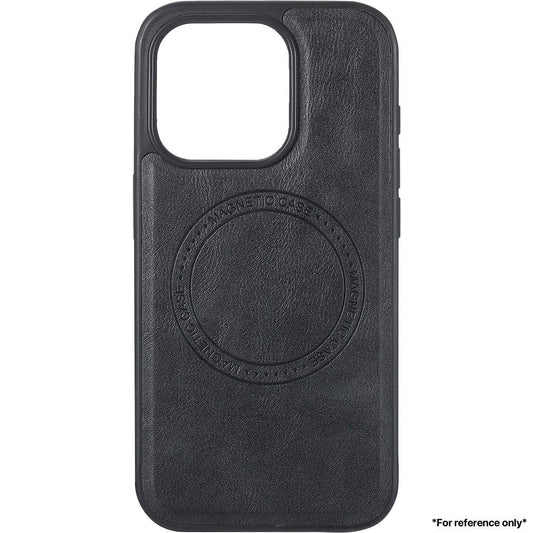 Iphone 15 Pro Skin Phone Case (TPU+PC Material+PU Leather Material) Case Black - CellularPort