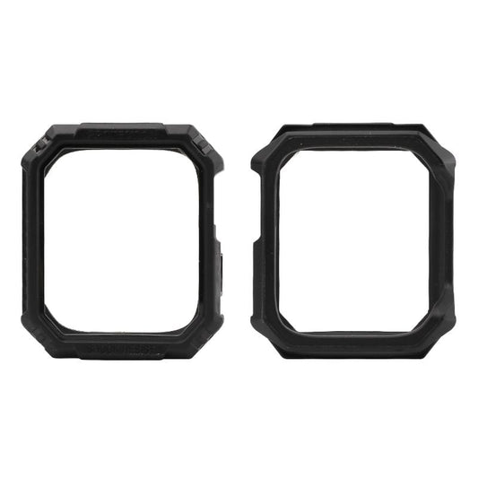 Clear ABS iWatch Case 49mm – Shockproof Black Cover