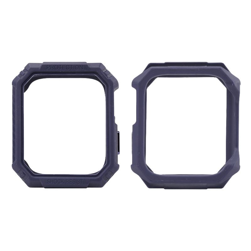 Clear ABS iWatch Case 44mm – Shockproof Blue Cover