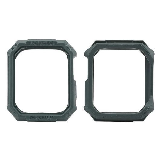Clear ABS iWatch Case 44mm – Shockproof Green Cover