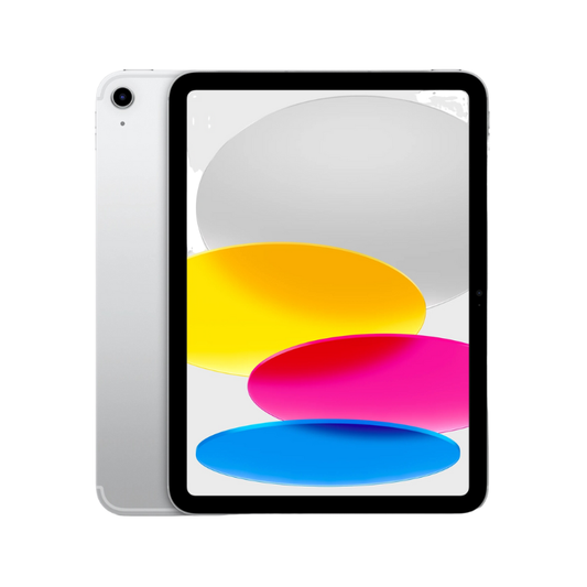 Apple iPad 10th Gen Wi-Fi & Cellular 64GB Silver Unlocked