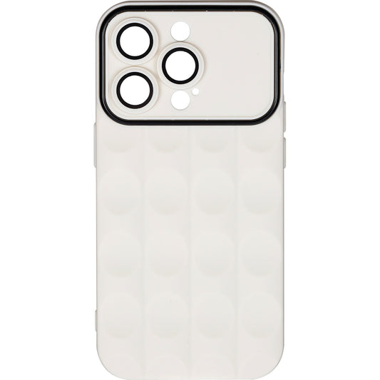 IPhone 15 Pro Max Black Frame Gradient Case Cream - CellularPort