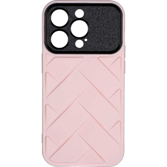 IPhone 15 Pro Woven Pattern Case Pink - CellularPort