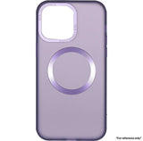 Samsung S24 Hardware CD Pattern Transparent Color Case Purple - CellularPort