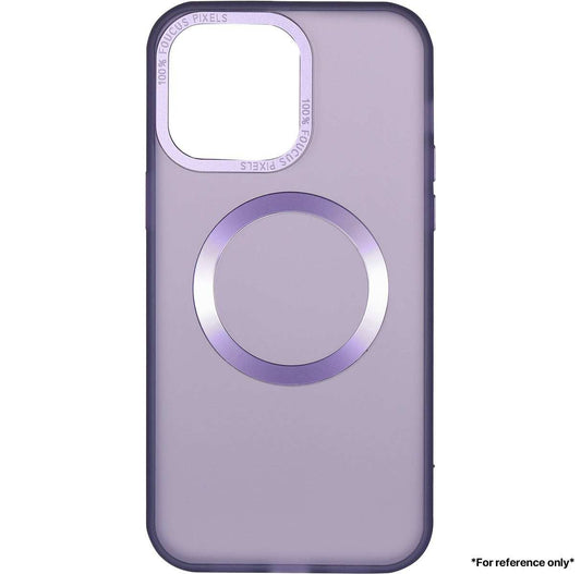 Samsung S24 Ultra Hardware CD Pattern Transparent Color Case Purple - CellularPort