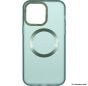 IPhone 15 Pro Max Hardware CD Pattern Transparent Case Green