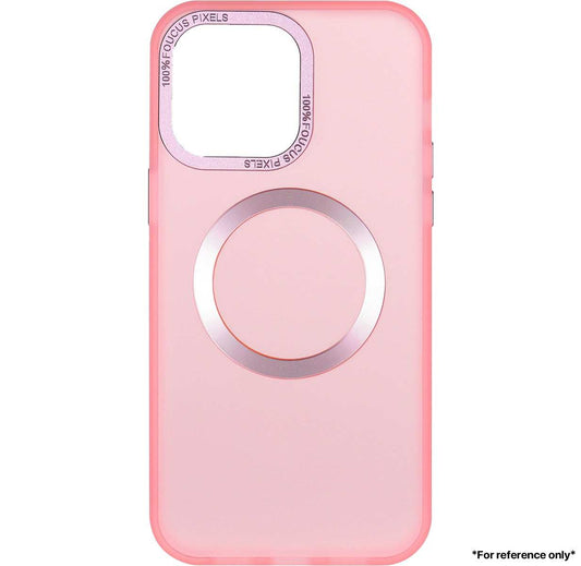 Samsung S24 Ultra Hardware CD Pattern Transparent Color Case Pink - CellularPort