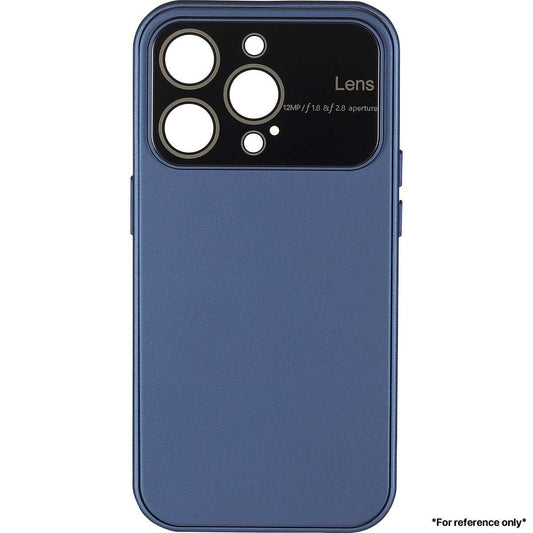 IPhone 15 Large Glass Window Case Dark Blue - CellularPort