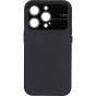 IPhone 15 Pro Max Large Glass Window Case Black