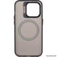 Samsung S24 ultra Lens holder transparent CD pattern case Black - CellularPort