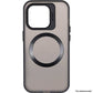 Samsung S24 ultra Lens holder transparent CD pattern case Black - CellularPort