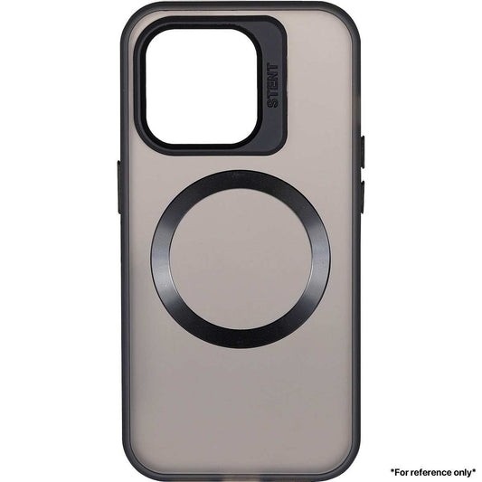 Samsung S24 ultra Lens holder transparent CD pattern case Black - CellularPort