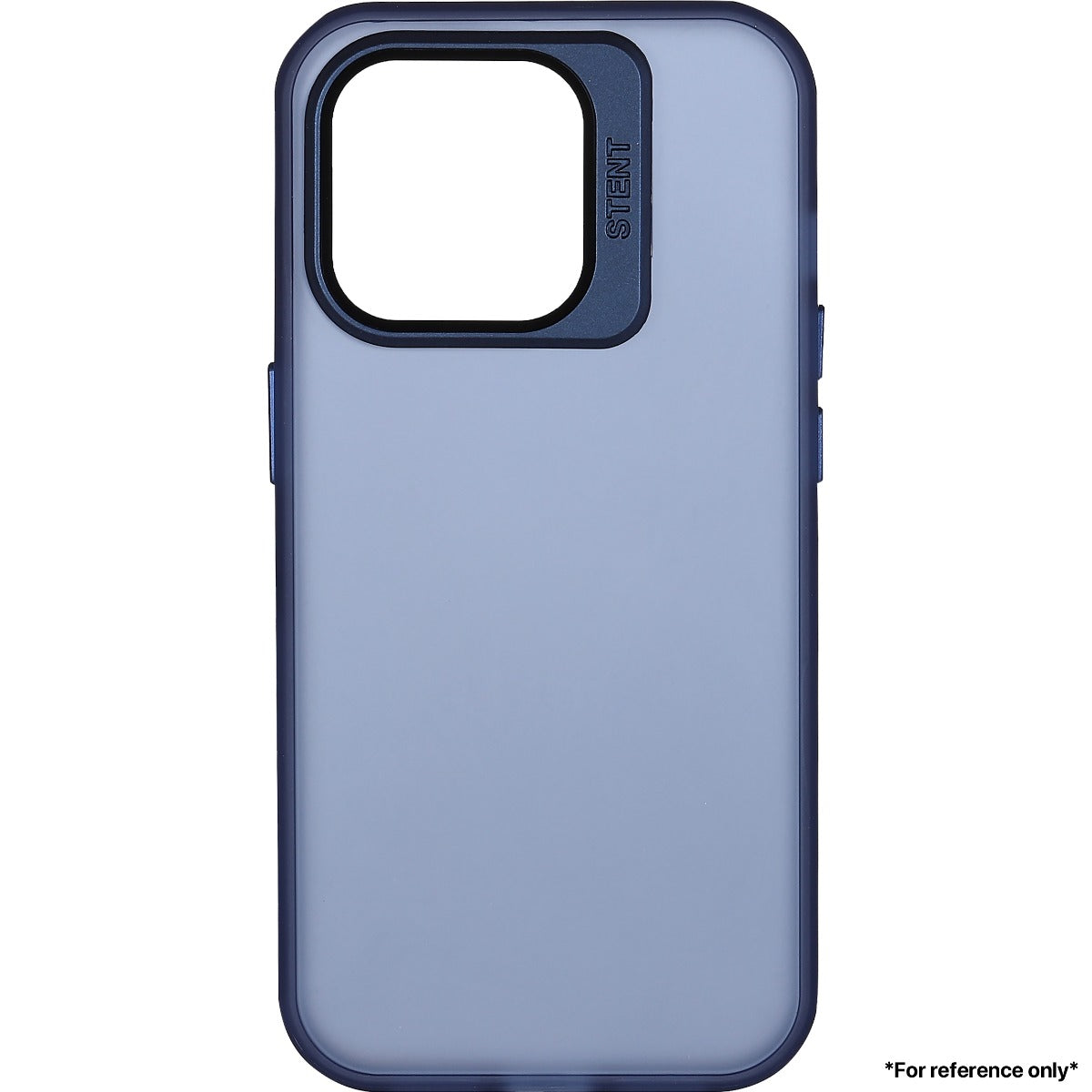 Samsung S24 Lens Holder Transparent Case Blue