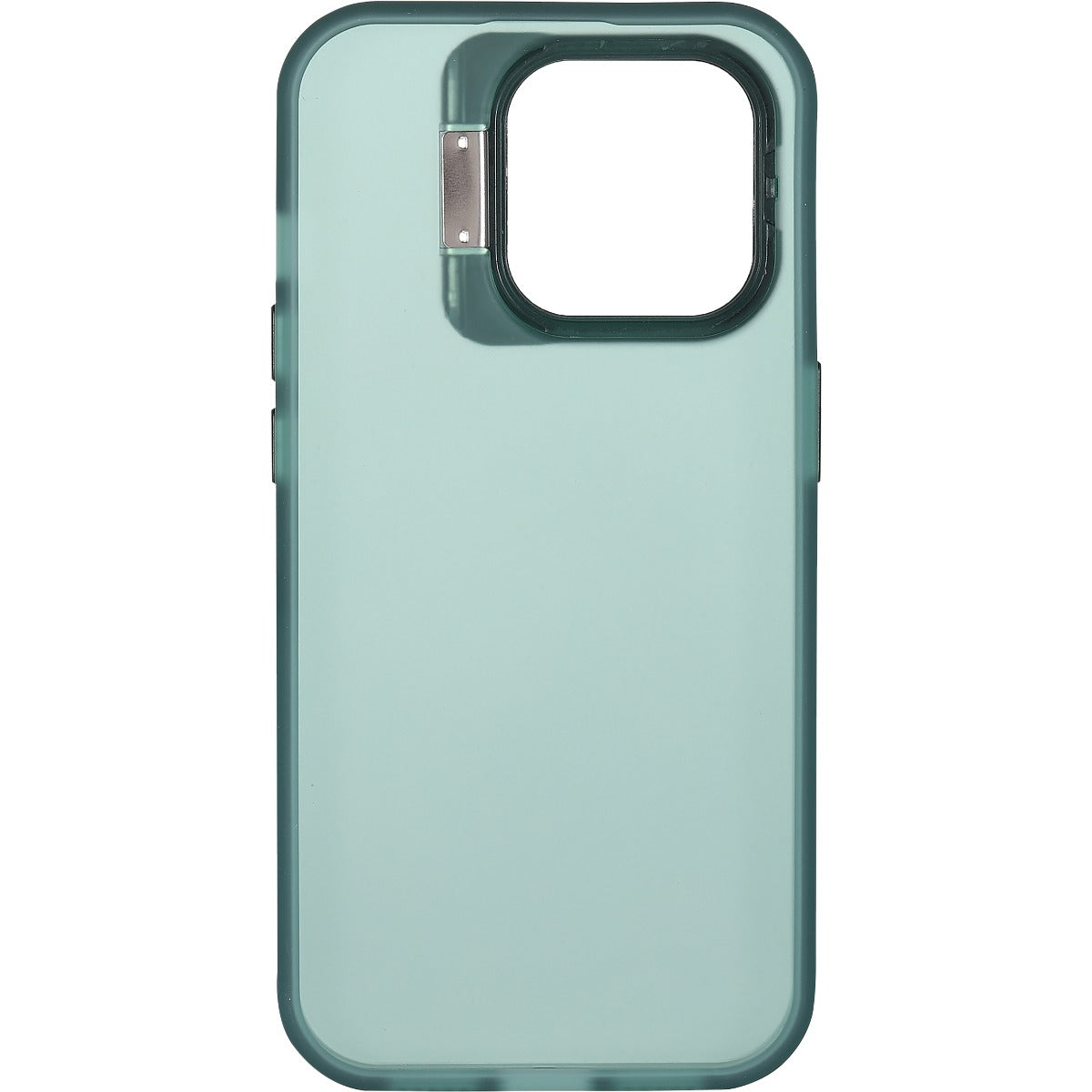 IPhone 15 Pro Lens Holder Transparent Case Green