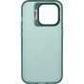 IPhone 15 Plus Lens Holder Transparent Case Green - CellularPort
