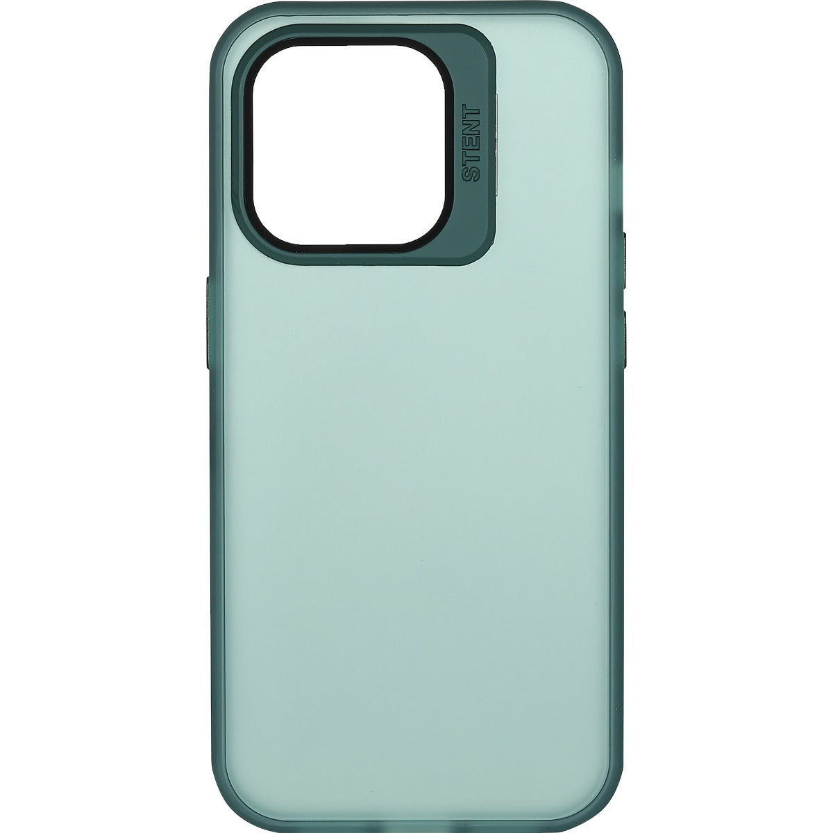 IPhone 15 Pro Lens Holder Transparent Case Green