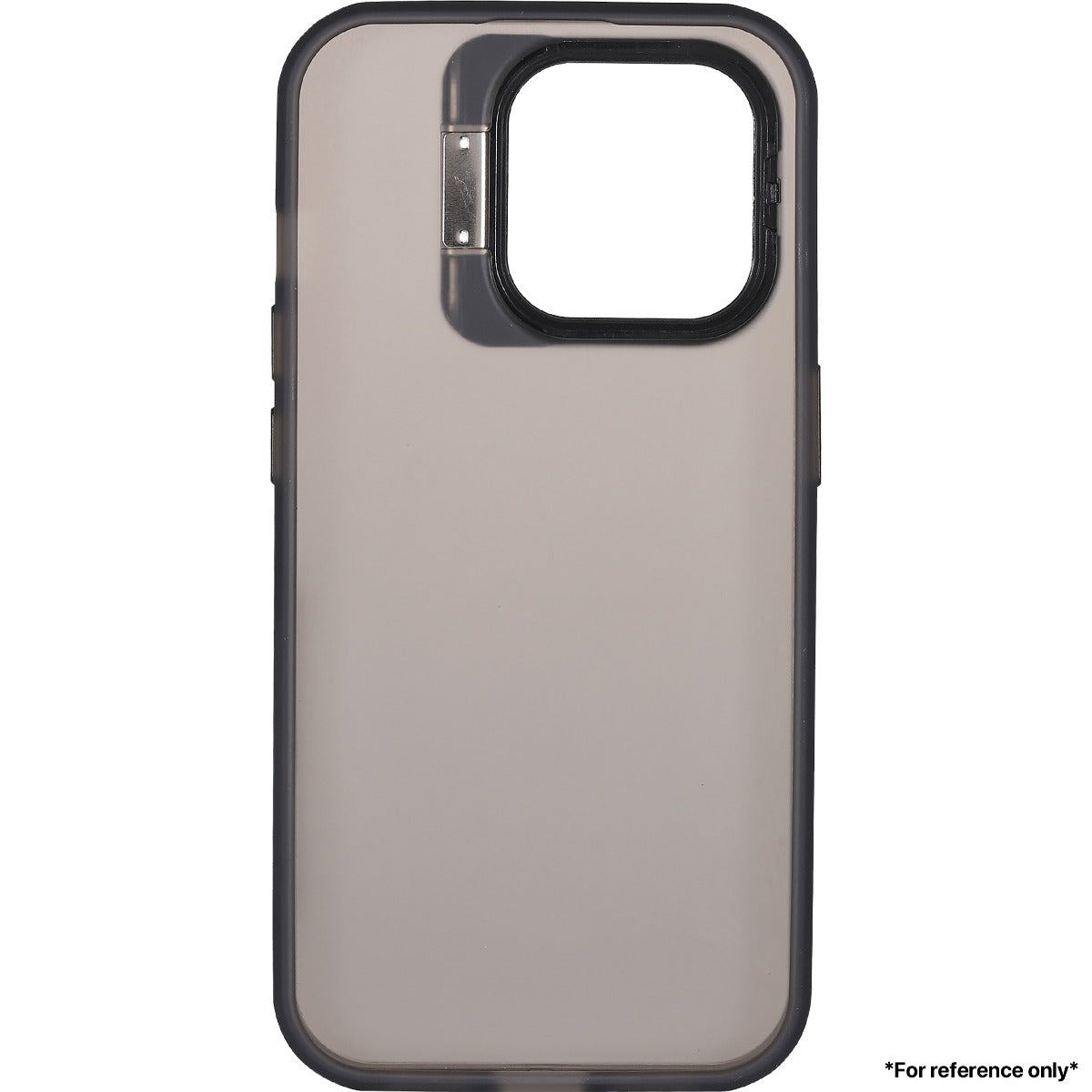 Iphone 15 Pro Lens Holder Transparent Case Black Ensure optimal protection and style for your iPhone 15 Pro with this transparent black case that includes a secure lens holder, perfect for those who value both function and aesthetics.