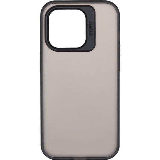 IPhone 15 Pro Lens Holder Transparent Case Black