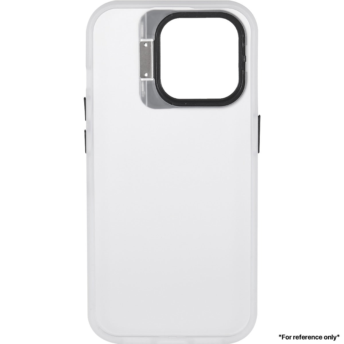 Iphone 15 Pro Lens Holder Transparent Case White This transparent white case for iPhone 15 Pro combines sleek design with functionality, offering a lens holder to safeguard your device's camera lens while maintaining its aesthetic appeal.