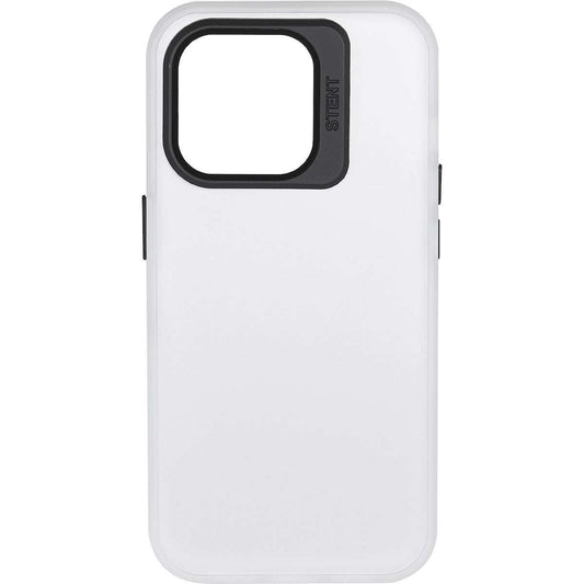 IPhone 15 Pro Lens Holder Transparent Case White - CellularPort