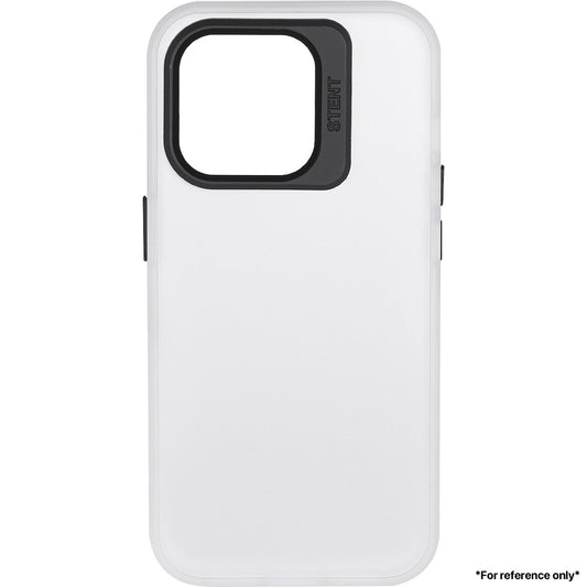 Iphone 15 Pro Max Lens Holder Transparent Case White