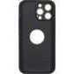 IPhone 15 Large Glass Window + Iron Magnifying Glass Case Black - CellularPort