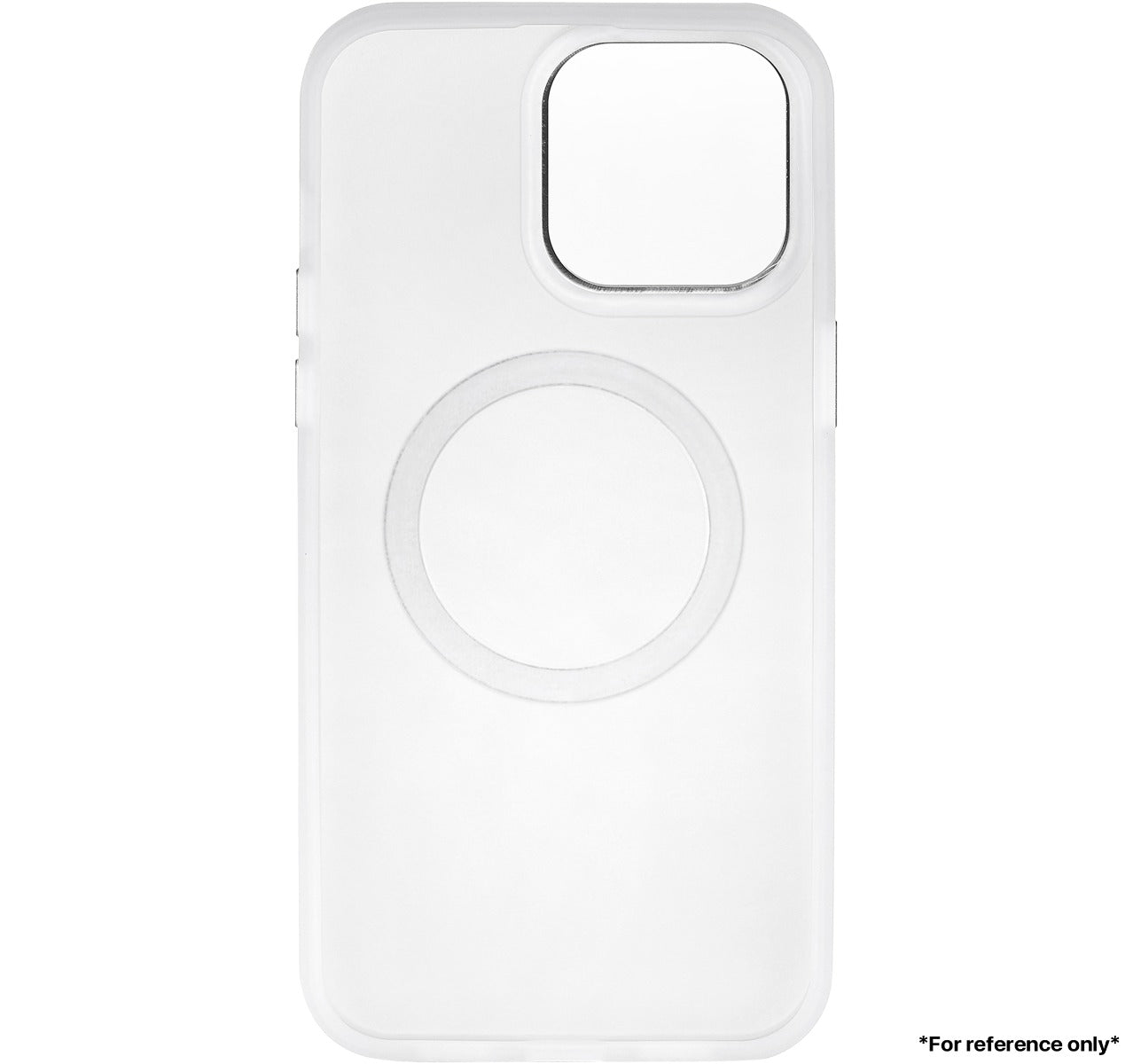 IPhone 15 Pro Hardware CD Pattern Transparent Case White