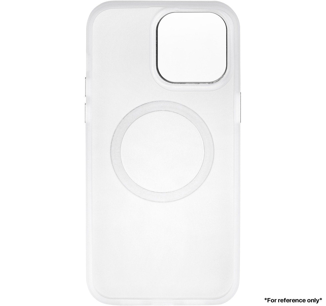 Iphone 15 Pro Max Hardware CD Pattern Transparent Color Case White