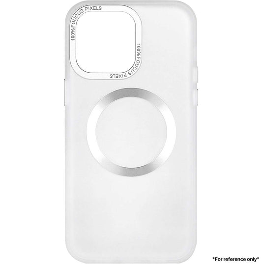 Samsung S24 Ultra Hardware CD Pattern Transparent Color Case White - CellularPort