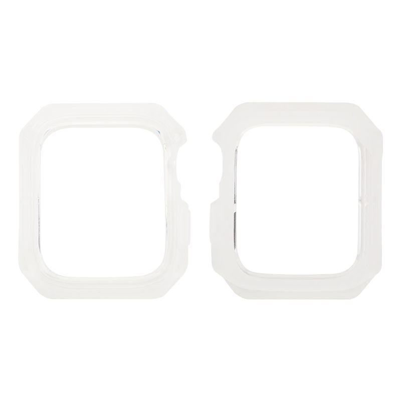 Clear ABS iWatch Case 45mm – Shockproof Clear Cover